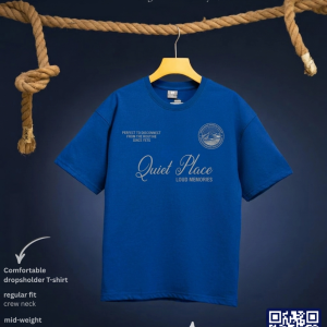 Blue Dropsholder T-shirt