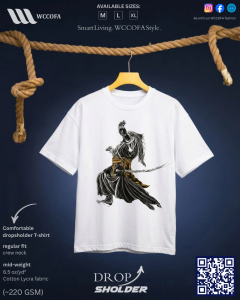 White Dropsholder T-shirt